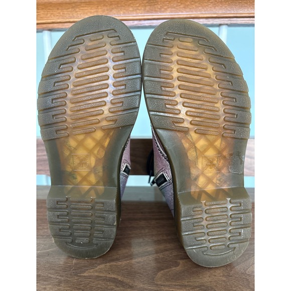 Dr Martens 1460 Rainbow Glitter Lace Up Ankle Boots Kids US 2 UK 1 EU 33 - Picture 7 of 12